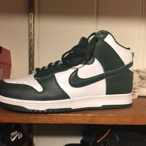 Nike Dunk High Spartan Green mens 12